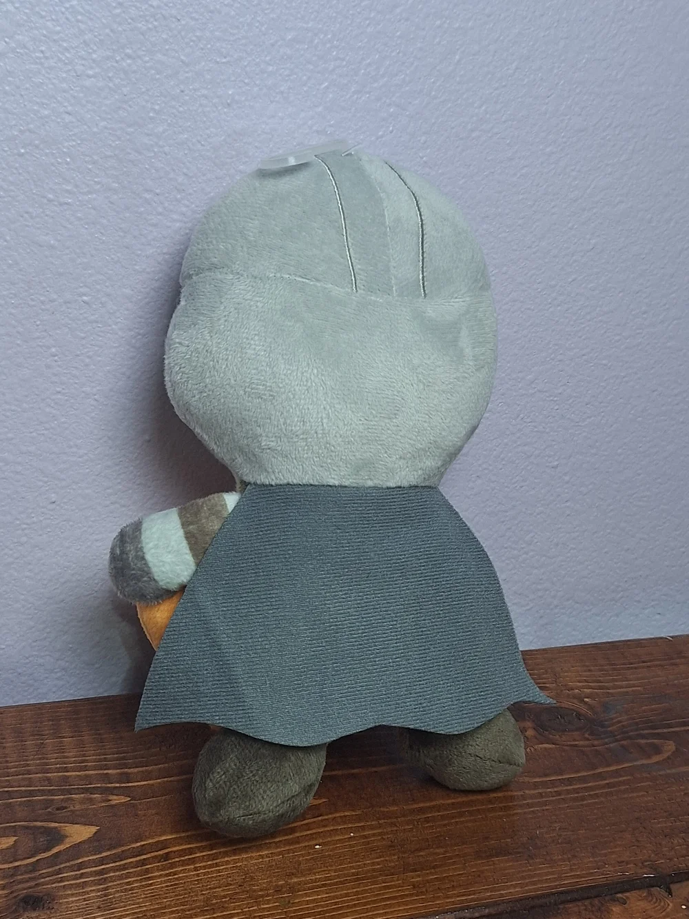 Star Wars Mandalorian Plush with Orange Heart Dog Squeaker Toy